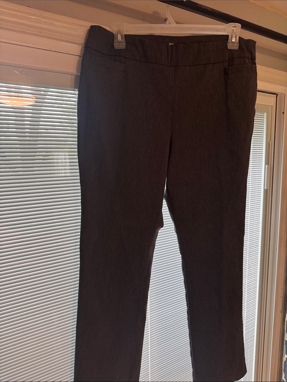 Kim Rogers Dark Gray Straight-Leg Dress Trousers 18 Average